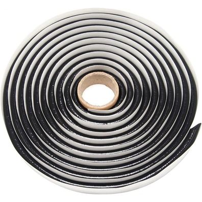 QWORK Butyl Rundschnur Schwarz 6mm x 6m - Dichtband für Scheinwerfer, Türen