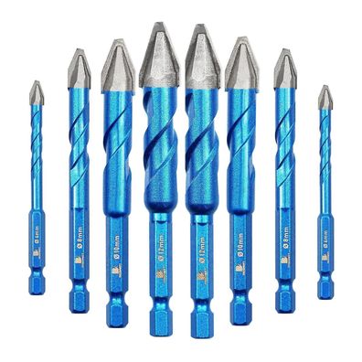 Brschnitt Exzenterbohrer Set 10tlg. 5-12mm Schräger Kopf für Fliesen, Glas