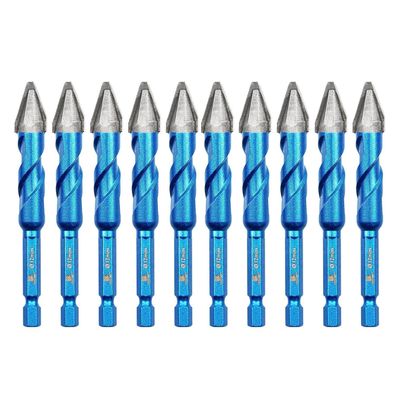 Brschnitt Exzenterbohrer 1/2" (12mm) Schräger Kopf - 10 Stück für diverse