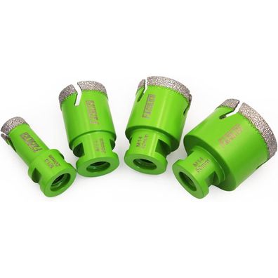 Fachlich Diamant Fliesenbohrer Set 20/35/40/50mm M14 (4 Stück)