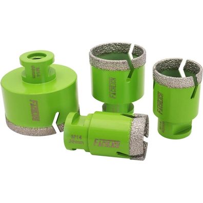 Fachlich Diamant Fliesenbohrer Set 35/40/50/68mm M14 - Lochsäge für harte