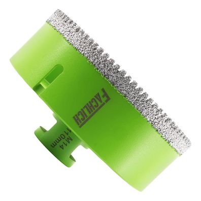 Fachlich Diamantbohrer 110mm M14, Diamant-Bohrkrone für Fliesen, Keramik