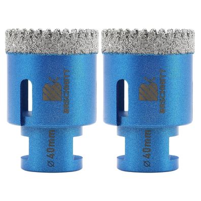 Brschnitt Diamant Fliesenbohrer 40mm M14 Lochsäge für harte Materialien (2
