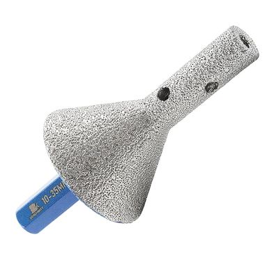 Brschnitt Diamant Fasenbohrer 10-35mm - Fingerfräser für Fliesen, Stein