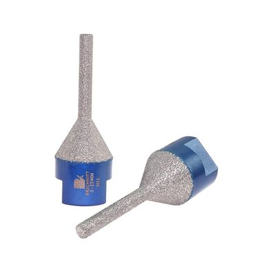 Brschnitt Diamant Fingerfräser 6-25mm M14 - 2 Stück für Fliesen, Keramik