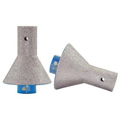 Brschnitt Diamant Fase Fräser 20-50mm, 2er Set Diamant-Fingerfräser mit