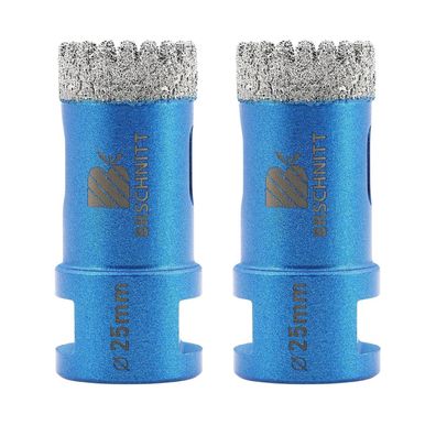 Brschnitt Diamant Fliesenbohrer 25mm M14 Lochsäge für harte Materialien (2