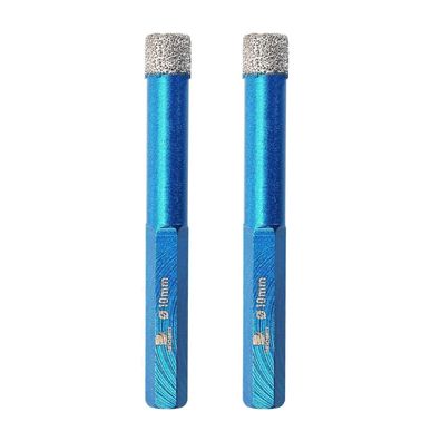 Brschnitt Diamant Trockenbohrer 10mm Sechskant-Schaft Lochsäge für harte