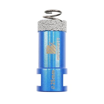 Brschnitt M14 Diamant Fliesenbohrer 25mm mit Feder für harte Materialien