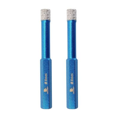 Brschnitt Diamant Trockenbohrer 8mm Sechskant-Schaft Lochsäge für Fliesen