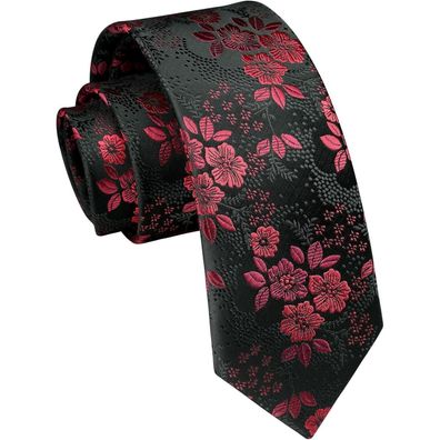 Enlision Schmale Herren Krawatte 6cm - Klassisch für Formelle Anlässe, Hochzeit