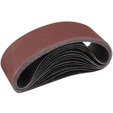 Stebruam Schleifbänder 75x533 mm, 240er Körnung, 12 Stück