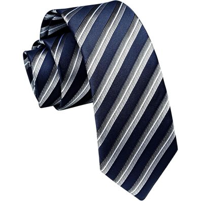 Enlision Schmale Herren Krawatte 6cm - Klassisch für Business & Hochzeit