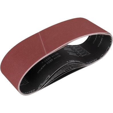Stebruam Schleifbänder 150x1220 mm, 180er Körnung, 8 Stück für Bandschleifer