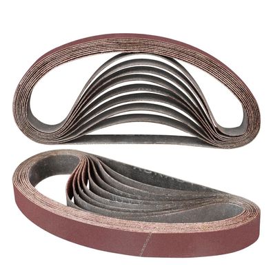 Stebruam Schleifbänder 20x520 mm, Körnung 320, 12 Stück