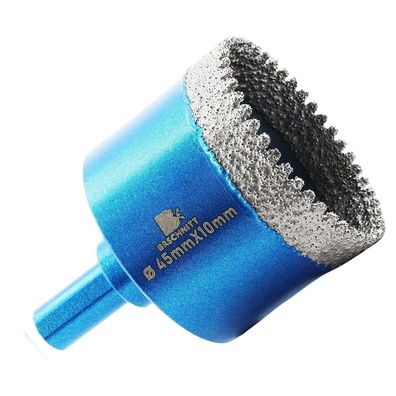 Brschnitt Diamant Trockenbohrer 45mm - Bohrkrone für Fliesen, Granit, Keramik