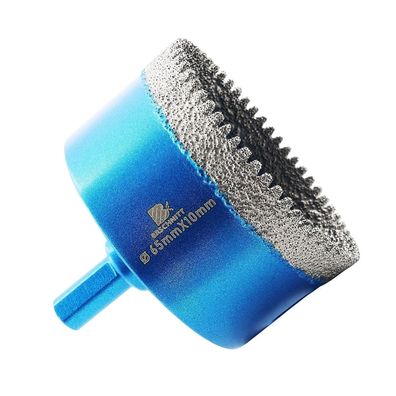 Brschnitt Diamant Trockenbohrer 65mm - Bohrkrone für Fliesen, Granit, Keramik