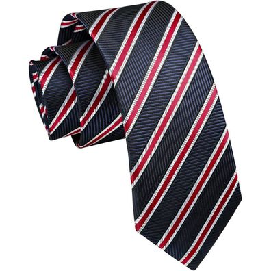 Enlision Schmale Herren Krawatte 6cm Klassisch für Formelle Hochzeit und