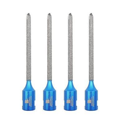 Brschnitt Diamant Mörtel Hakenbohrer 8x121mm - 4 Stück Fugenfräser für Mauerwerk