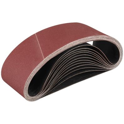 Stebruam Schleifbänder 100x610 mm, 150er Körnung, 12 Stück