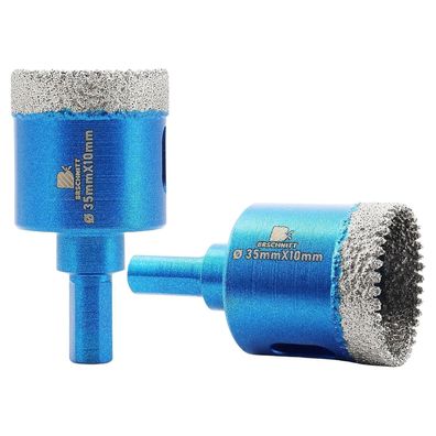 Brschnitt Diamant Bohrkrone 35mm - Lochsäge für Fliesen, Granit, Keramik (2