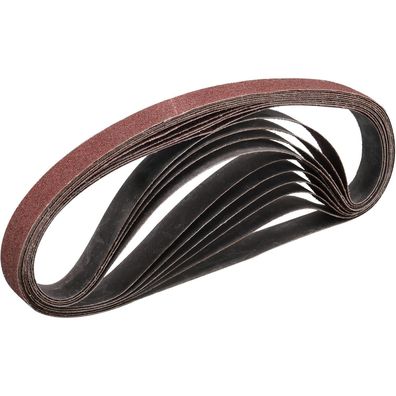 Stebruam Schleifbänder 25x762 mm, Körnung 40, 10 Stück