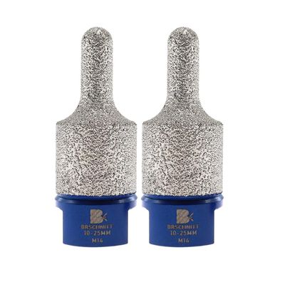 Brschnitt Diamant-Fingerfräser 2 Stück 10-25mm M14 Gewinde für Fliesen, Marmor