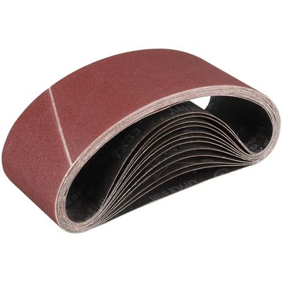 Stebruam 12 Stück Schleifbänder 100x610 mm, Körnung 120 für Bandschleifer