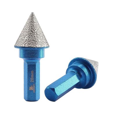Brschnitt Diamant Fasenbohrer 20mm - Fingerfräser zum Vergrößern von Löchern in