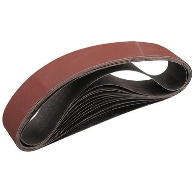 Stebruam 12 Stück Schleifbänder 50x686 mm, Körnung 400 für Bandschleifer