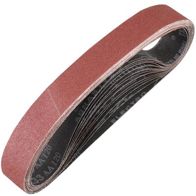 Stebruam Schleifband 40x760 mm, Körnung 120, 12 Stück