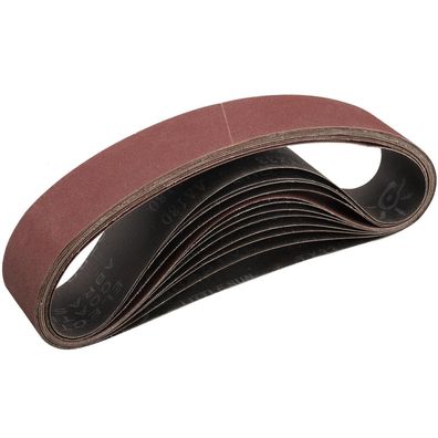 Stebruam Schleifband 50x686 mm, Körnung 240, 12 Stück für Bandschleifer