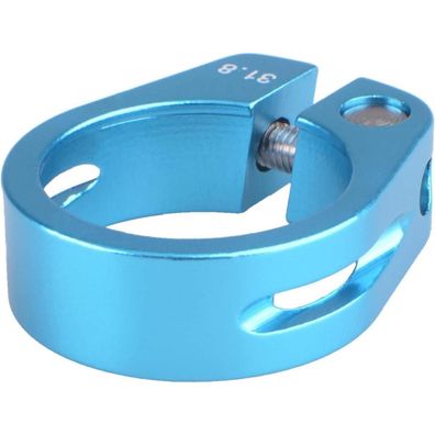 Triwonder Fahrrad Sattelklemme 31,8 mm Schnellspanner für MTB und Rennrad, Blau