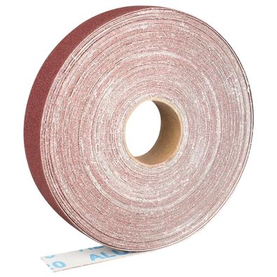 Shineboc Schleifpapierrolle 2,5 cm x 25 m, Aluminiumoxid, Körnung 120 für Holz