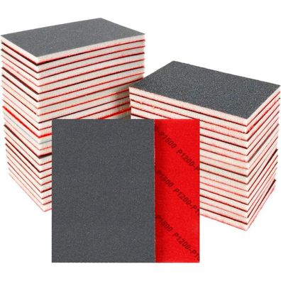 24er Schleifschwamm Set, 1200-1500 Körnung, Nass-Trocken-Schleifpapier für
