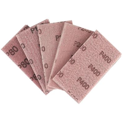 Shineboc Schleifgitter 25 Stk. Schleifstreifen 70x125mm für Mirka Handschleifer