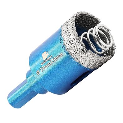 Brschnitt Diamant-Fliesenbohrer-Set 28mm - Lochsägen-Set für Keramik, Granit