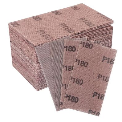 Shineboc Schleifgitter 50 Stk. 70x125mm, Korn 180 - Staubfreies Schleifen für