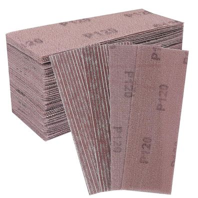 Shineboc Schleifgitter 50 Stk. 70x198mm, Korn 120 - Staubfreies Schleifen für