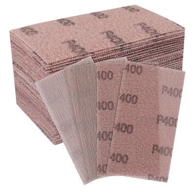 Shineboc Schleifgitter 50 Stk. 70x125mm, Korn 400 - Staubfreies Schleifen für