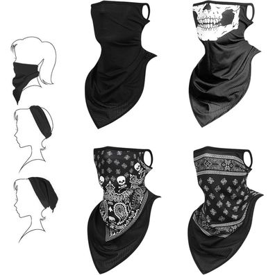flintronic Multifunktionstuch Gesichtsmaske Schlauchtuch Mundschutz Halstuch