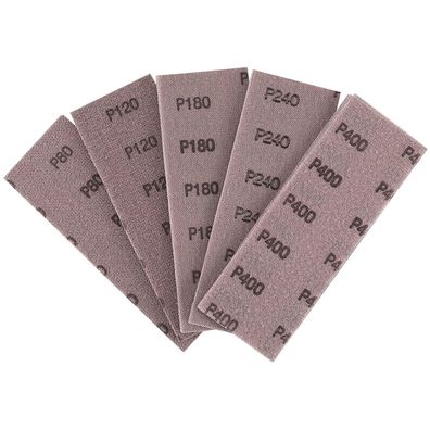 Shineboc Schleifgitter 25 Stk. 70x198mm für Mirka Handschleifer - Staubfreies