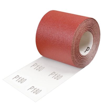 Shineboc Schleifpapier Rolle 180er Körnung, 93 mm x 10 m - Ideal für Holz und