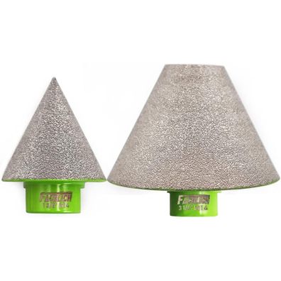 Fachlich Diamant Fingerfräser Set 35mm & 82mm M14 Gewinde zum Anfasen und