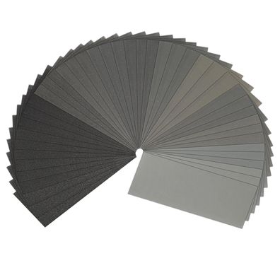 Stebruam Profi Schleifpapier Set, 42 Stück Nass und Trocken, Körnung 120 bis