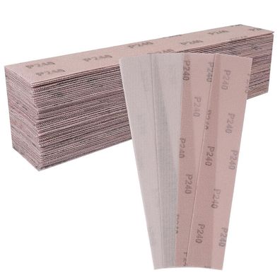 Shineboc Schleifgitter 25 Stk, 70x400mm, Körnung 240, für Mirka Handschleifer