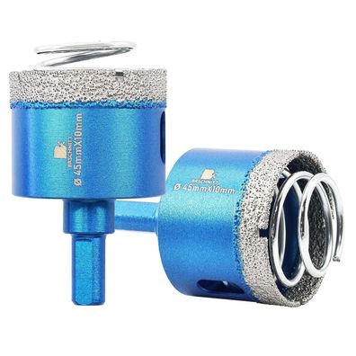 Brschnitt Diamant-Fliesenbohrer-Set 2 Stück 45mm Lochsäge für Keramik, Granit