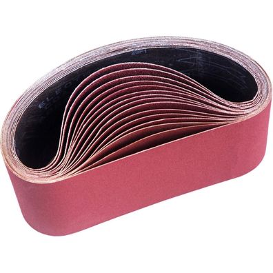 Stebruam Schleifbänder 100 x 610 mm, 15 Stück Set mit Körnungen