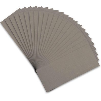 Stebruam Profi Schleifpapier Set 1500 Körnung, 21 Stück Nass und Trocken für