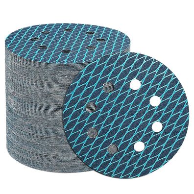 Stebruam Schleifpapier 125mm Klett, 80 Stück, Körnung 40, Zirkonoxid mit